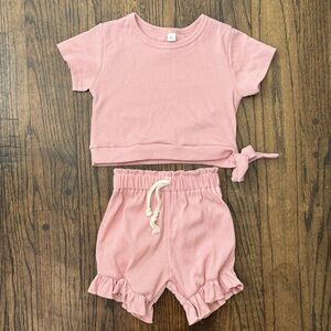 Toddler girl matching set